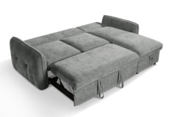Moscow Universal L Shape Corner Sofa Bed Grey With Ottoman Storage Eastley - Kip - Quercioli - Barete - Metropolitan - Portobello - Aissa Style - thumbnail 5