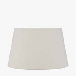 Coast 45cm Cream Calico Tapered Lampshade - thumbnail 1