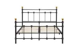 135cm Atlas Bed Black - thumbnail 4