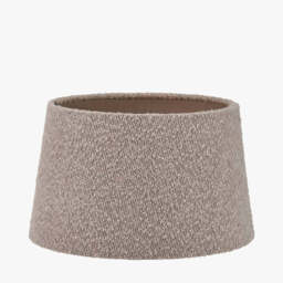 Martigues 35cm Taupe Boucle Tapered Lampshade - thumbnail 4