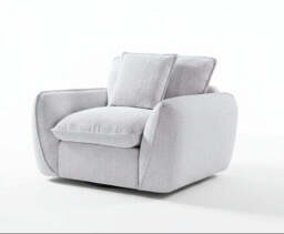 Berlin Sofa Beige Armchair - thumbnail 2