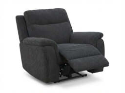 Maverick Black Lay-Z-Boy Style Fabric Power Recliner Armchair Tamla - Maverick - DFS - thumbnail 1