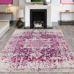 Nova 200x290cm Antique Fuchsia Rug NV08 Rug - thumbnail 1