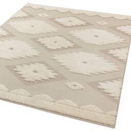 Monty 120x170cm MN02 Natural/Cream Tribal Rug - thumbnail 3