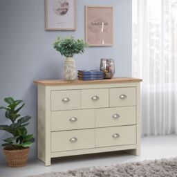 Lisbon 3 Piece Set 2 Door Wardrobe 3+4 Chest 1 Drw Bedside - thumbnail 2
