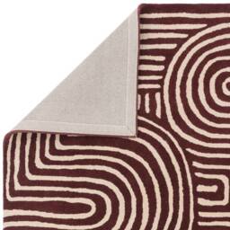 Reef Rug 120x170cm RF29 Curve Plum Rug - thumbnail 5