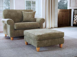 Footstool Sic - Glory 10 Winter Moss The Great Sofa Company - Sinatra - Dorchester - Abingdon - Ashbury - thumbnail 2