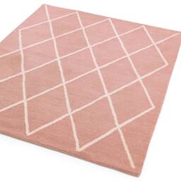 Albany Rug 200x290cm Diamond Pink Rug - thumbnail 3