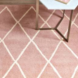Albany Rug 200x290cm Diamond Pink Rug - thumbnail 2