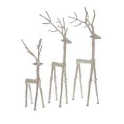 Silver Standing Stag  Ornament - thumbnail 2