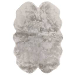 Auckland Luxury Faux Sheepskin 070x200cm Silver Rug - thumbnail 5