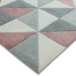 Sketch 200x290cm SK05 Cubic Pink Rug - thumbnail 4