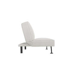 BURLINGTON SOFA BED IVORY BOUCLE / MATTE BLACK - thumbnail 4