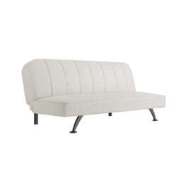 BURLINGTON SOFA BED IVORY BOUCLE / MATTE BLACK - thumbnail 2