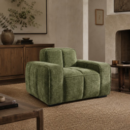 Paris Sofa Olive Armchair - thumbnail 1