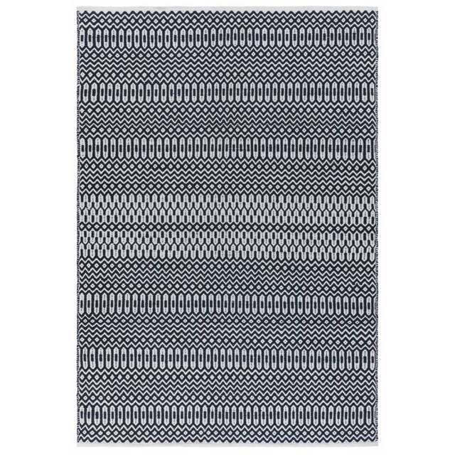 Halsey Rug 160x230cm Black Rug - image 1