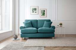 2 Seater Sofa Manhattan Emerald The Great Sofa Company - Victoria - Bromfield - Lola - Alfie - Mari - Longfellow - Duresta Style - thumbnail 2