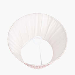 Thiago 30cm Cinnamon Stripe Mushroom Pleat Tapered Lampshade - thumbnail 4