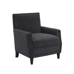 ATTICUS ANTHRACITE CHAIR - thumbnail 1