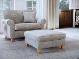 Footstool Sic - Glory 3 Beige The Great Sofa Company - Sinatra - Dorchester - Abingdon - Ashbury - thumbnail 2