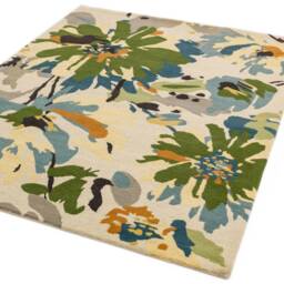 Reef Rug 120x170cm RF11 Floral Green Multi Rug - thumbnail 2