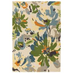 Reef Rug 120x170cm RF11 Floral Green Multi Rug - thumbnail 1