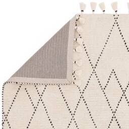 Nepal 200x290cm Cream/Black Linear Rug Rug - thumbnail 5