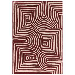 Reef Rug 200x290cm RF29 Curve Plum Rug - thumbnail 2