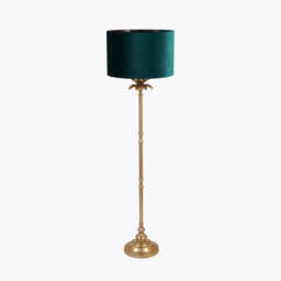 Trafalgar Gold Metal Palm Tree Floor Lamp Base - thumbnail 3