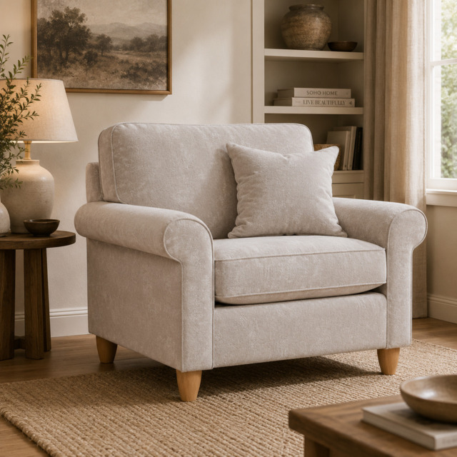 Snuggle Chair Sic - Glory 3 Beige The Great Sofa Company - Sinatra - Dorchester - Abingdon - Ashbury - image 1
