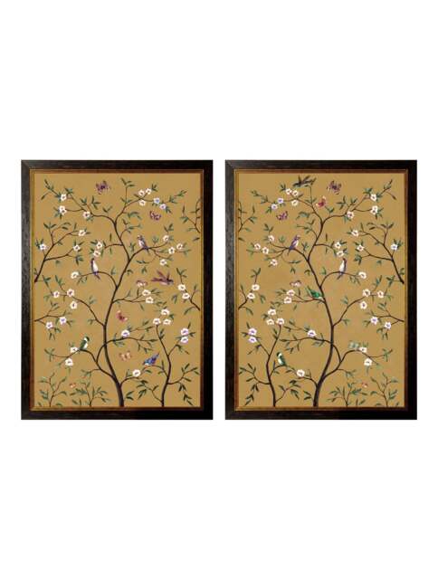 Tree of Life Ochre Set of 2 - image 1