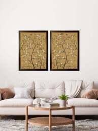 Tree of Life Ochre Set of 2 - thumbnail 2