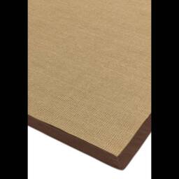 Sisal 240x340cm Linen/Chocolate Rug - thumbnail 4