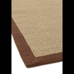 Sisal 240x340cm Linen/Chocolate Rug - thumbnail 6