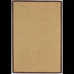 Sisal 240x340cm Linen/Chocolate Rug - thumbnail 2