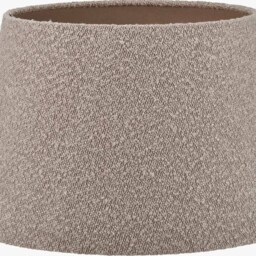 Martigues 40cm Taupe Boucle Tapered Lampshade - thumbnail 4