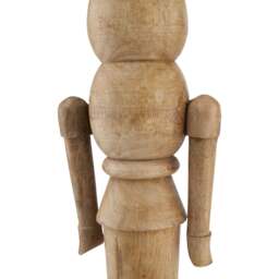 Natural Large Nutcracker Decoration - thumbnail 3