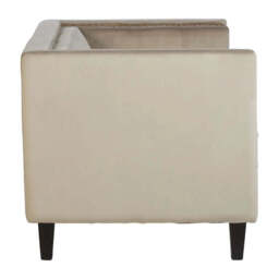 Felisa Two Seater Mink Velvet Sofa - thumbnail 6