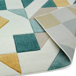 Sketch 080x150cm SK03 Shapes Green Rug - thumbnail 5