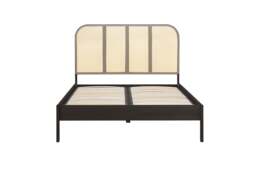 180cm Margot Rattan Bed Black - thumbnail 5