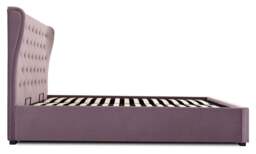 Athena Heather Velvet King Size Kensington Ottoman Bed Velvet - thumbnail 3