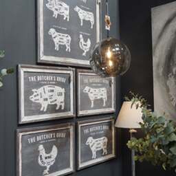 Butchers Cuts Beef Wall Plaque - thumbnail 2