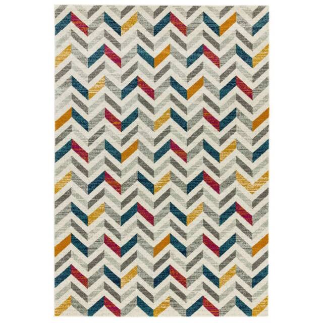 Colt Rug 200x290cm CL06 Chevron Multi Rug - image 1