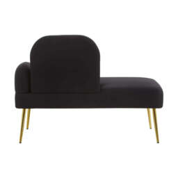 Heather Black Chaise Lounge - thumbnail 5