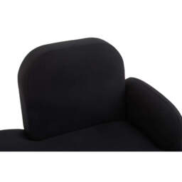 Heather Black Chaise Lounge - thumbnail 3