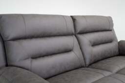 Lucca Inc Lay-Z-Boy Style Fabric Power Recliner 3 Seater Sofa - thumbnail 5