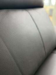 Boston Genuine Leather Electric Recliner Sofa Black 2 Seater - thumbnail 5