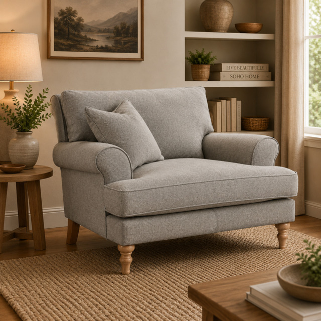 Snuggle Chair Agmamito Faro 1 The Great Sofa Company - Norbury - Eastwood - Marylebone - Arlan - Summer - Margot - image 1