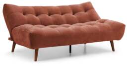 Venus Terracotta Chenille Lux Sofa Bed - thumbnail 1