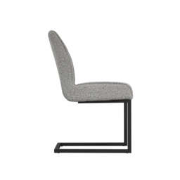 Cleaver Smoked Pearl and Black Dining Chairs (Set Of 2) - thumbnail 5